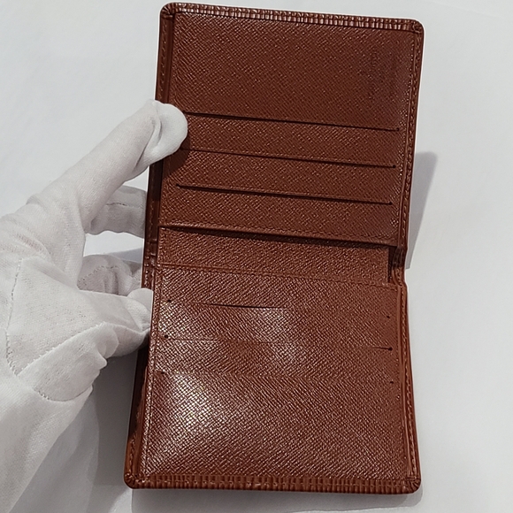 Louis Vuitton Cognac Epi Leather Slim Wallet - Picture 10 of 11